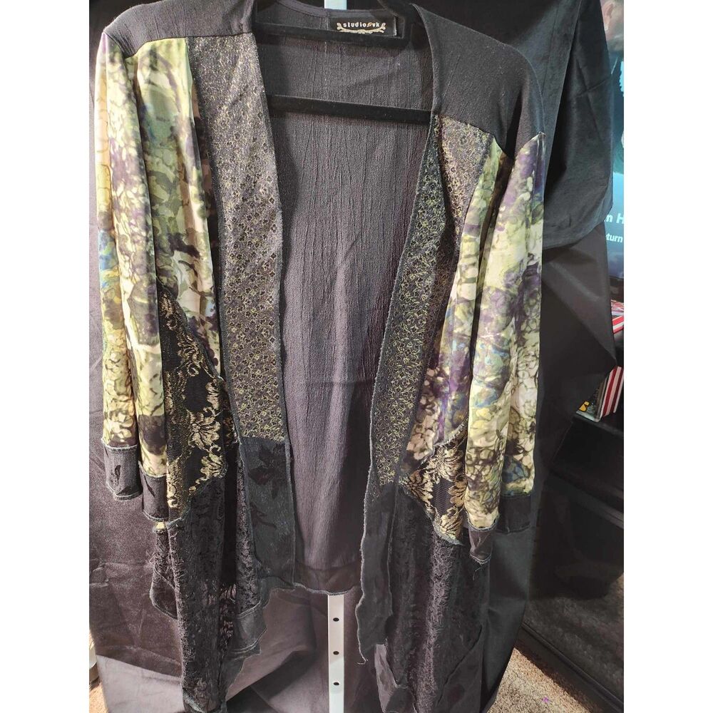 The STUDIO VK Kimono Jacket: A Tapestry of Elegance - 2X